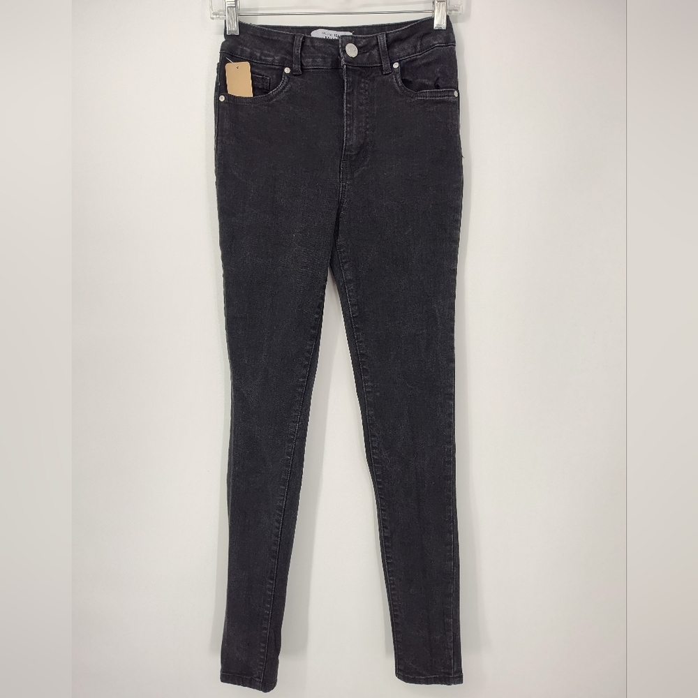 Refuge Denim Miami High Rise Black Skinny Jeans Size Women's 3